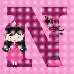 image of Letter N Princess