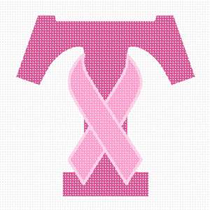 image of Letter T Hope Ribbon