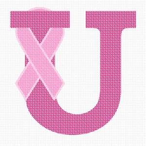 image of Letter U Hope Ribbon