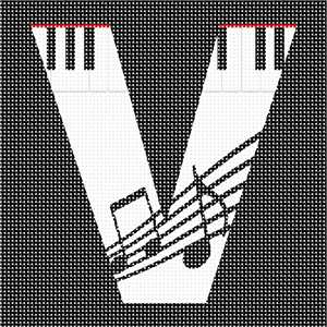 image of Letter V Music