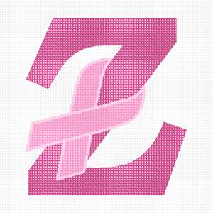 image of Letter Z Hope Ribbon