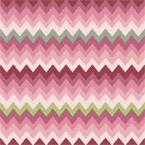 image of Mauve Collection Chevron 1