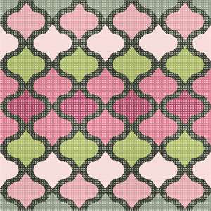 Our brand new mauve collection is available in a multitude of stripes, florals, and trellis designs. Ideal for coordinating needlepoint pillows.