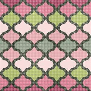 Our brand new mauve collection is available in a multitude of stripes, florals, and trellis designs. Ideal for coordinating needlepoint pillows.