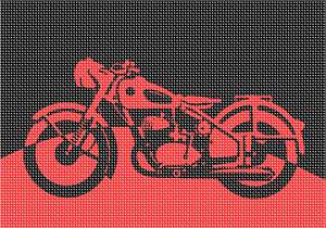 image of Motorcycle Silhouette