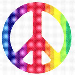 image of Peace Colorful