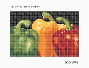 image of Red Yellow Green Peppers
