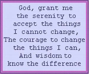 image of Serenity Prayer