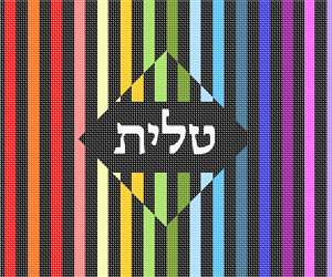 image of Tallit Colorbars Inset