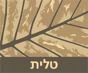 image of Tallit Gold Leaf