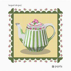 image of Teapot Striped