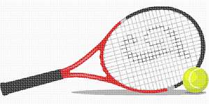 image of Tennis Racket Tennis Ball