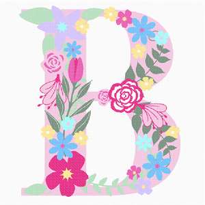 image of The Letter B Flowering Pastels