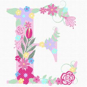 image of The Letter E Flowering Pastel