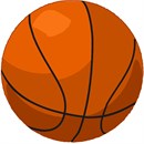 The standard basketball.