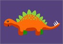 This dinosaur is easy and makes for a perfect first needlepoint project. It is bright, colorful, and simple. For all the dino lovers out there, this one is for you!