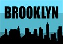 The Brooklyn skyline in needlepoint. A silhouette (English: /ˌsɪluˈɛt/ SIL-oo-ET, French: [silwɛt]) is the image of a person, animal, object or scene represented as a solid shape of a single color, usually black, with its edges matching the outline of the subject.