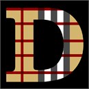 The capital letter D filled in with a camel tartan pattern. About 100 languages use the same alphabet like in English which makes it one of the most widely used alphabets in the world. While some languages have a few more and others a few less, they all share the 23 core letters originally found in the Roman alphabet. The most commonly used letter is the letter E. The letter J was the most recent letter to be added to the alphabet, appearing in print as a distinct letter for the first time in 1633. A sentence which contains all 26 letters of the English alphabet is called a pangram. A famous pangram is: “The quick brown fox jumps over the lazy dog.” but there are even shorter ones such as: “Pack my box with five dozen liquor jugs.” Every letter of the alphabet has a wild, or at least interesting, story, often going back thousands of years. You can look it up on Wikipedia.
