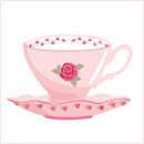 A delicate cup and saucer for your pretty home