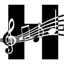 Letter H Music Noets