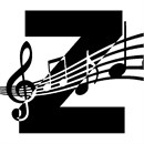 Letter Z Music Notes