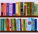 Books and more books in needlepoint