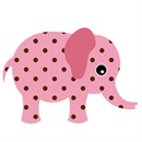 An elephant to delight a baby girl