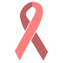 The pink ribbon is an international symbol of breast cancer awareness.