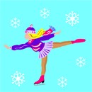 Ice skating evokes warm memories of actually skating on a frozen lake or rink, or watching skaters in the park.  Watching professional skaters is enthralling. Do you remember the Ice Capades in New York City?  That was something!