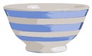 A ceramic bowl to match a blue kitchen