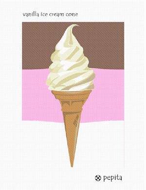 image of Vanilla Ice Cream Cone