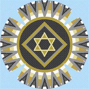 image of Yarmulka Geometric