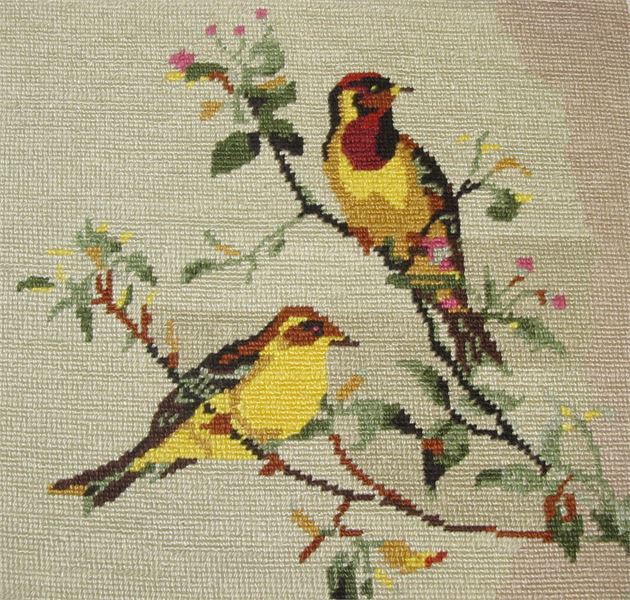 Gallery of finished needlepoint canvases
